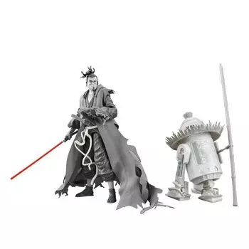Hasbro Звездные войны ЗВЕЗДНЫЕ ВОЙНЫ Серия Black Ronin Star Visions Премиум Коллекция 15 см Фигурка G1320 Аутентичная и R5-D56, Звездные войны Набор из 2 фигурок