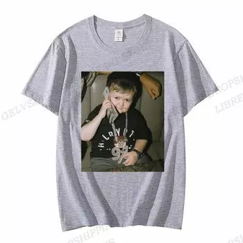 Hasbulla Fighting Женская футболка Женская модная футболка Хлопковая футболка Детские хип-хоп топы Футболки Мини Футболка Khabib Blogger Футболка для мальчиков S