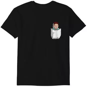 Hasbulla In The Pocket | Unisex T-Shirt | Funny Pocket Tee | Hasbullah Magomedov Classic T-shirt M