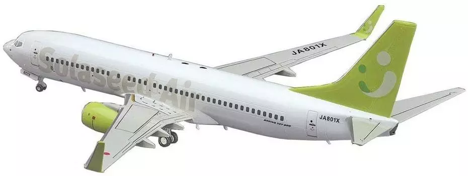 Hasegawa 1/200 Solaseed Air B737-800 Пластиковая модель 40