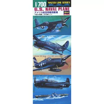 Hasegawa 1/700 Waterline Series US Navy US Carrier Aircraft Set Пластиковая модель 514