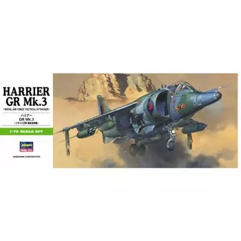 Hasegawa 1/72 Royal Air Force Harrier GR Mk.3 Plastic Model B6