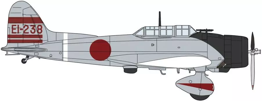 Hasegawa Aichi D3A1 Type 99 carrier bomber Type 11 Indian Ocean Operation 07356 1/48