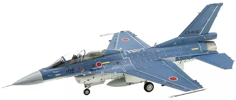 Hasegawa Air Force Mitsubishi Prototype 4 Plastic Model 07509 1/48 Self-Defense F-2B No.