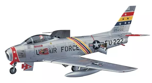Hasegawa Air Force Saber Air Force Plastic Model PT13 1/48 U.S. F-86F-30 U.S.