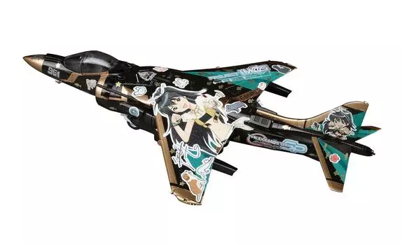Hasegawa Airplane Series Harrier II Plus THE Hibiki Ganaha 1/72 AV-8B IDOLM@STER