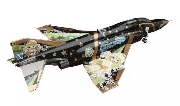 Hasegawa Airplane Series Kai Super Phantom THE Miki Hoshii 1/72 F-4EJ IDOLM@STER