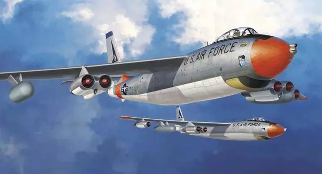 Hasegawa Airplane Series Stratojet Research and Development 1/72 B-47E Aviation Corps