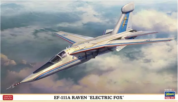 Hasegawa American Raven Electric Fox Пластиковая модель 02483 1/72 EF-111A (Самолет)