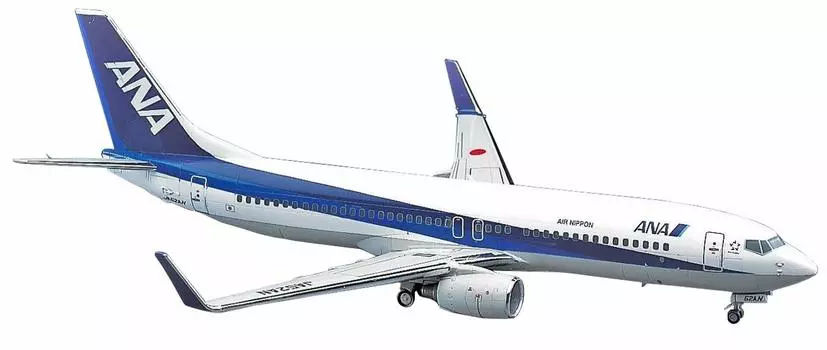 Hasegawa ANA Triton Blue Пластиковая модель 37 1/200 B737-800