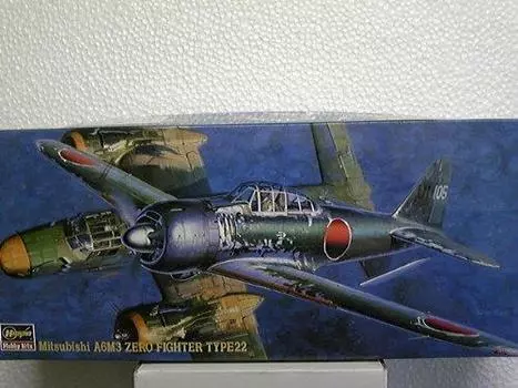 Hasegawa AP15 масштаб Mitsubishi A6M3 Zero палубный истребитель тип 22 1/72