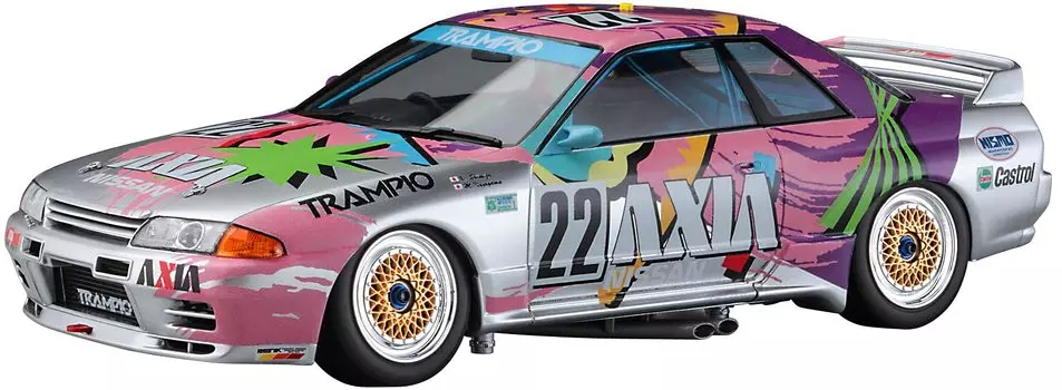 Hasegawa AXIA BNR32 спецификация 1991 пластиковая модель 20514 1/24 GT-R (Skyline GT-R Gr.A JTC) серебряный