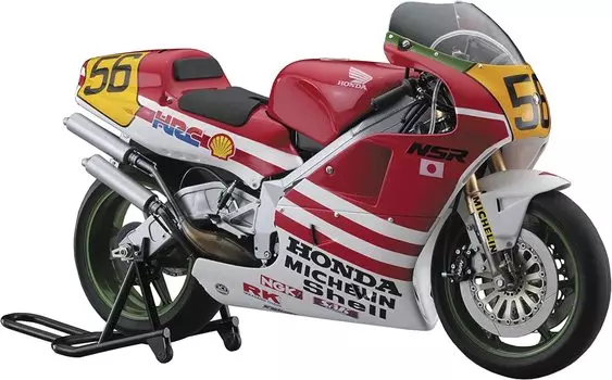 Hasegawa Balibari Legend Honda NSR500 Koma Gun Scale Plastic Model SP338 1/12