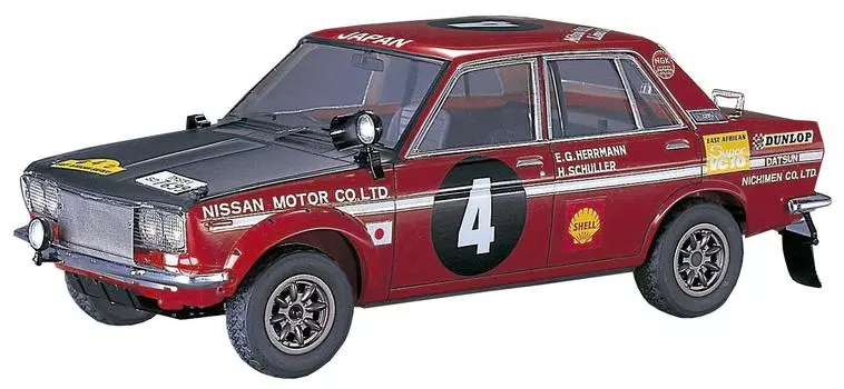 Hasegawa Bluebird 1600SSS 1970 Safari Rally HR6 1/24