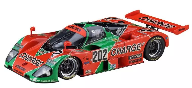 Hasegawa Charge Mazda 767B Пластиковая модель 20312 1/24