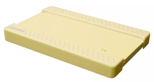 Hasegawa Chemical Industry Hasegawa Antibacterial Hanasaki Support Cutting Board Hanaya Cut Made in Japan (Hasegawa) HM26-2516 бежевый