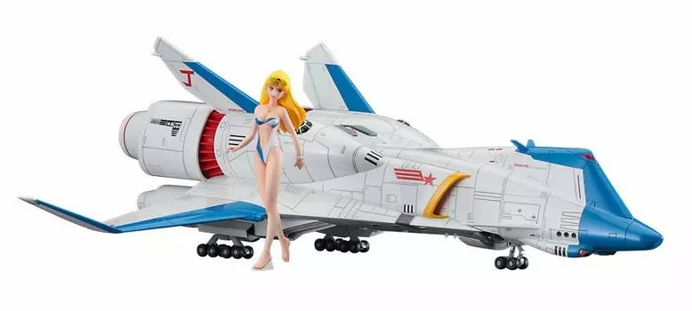 Hasegawa Creator Works Series Crusher Joe Minerva версия OVA масштабная пластиковая модель фигурка масштабный набор из смолы 64777 1/400 с цветовой кодировкой с Alfin (купальник) белый