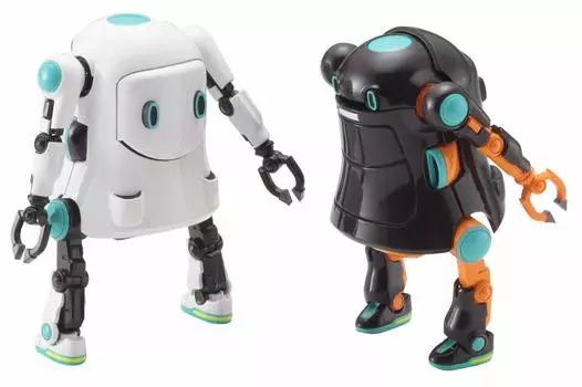 Hasegawa Creator Works Series Mechatro Wego Ghost Marshmallow Chocoato пластиковая модель 64782 № 14 и 1/35 с цветовой кодировкой
