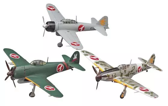 Hasegawa Creator Works Series Shiden Kai no Maki Shiden Kai Hien Type I Zero Fighter Type 21 Scale Plastic Model 64720 & & 1/72