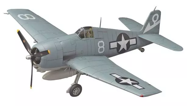 Hasegawa Creator Works Series The Mountain Burying Revenge Hellcat Scale Пластиковая модель 64715 F6F-5 1/48