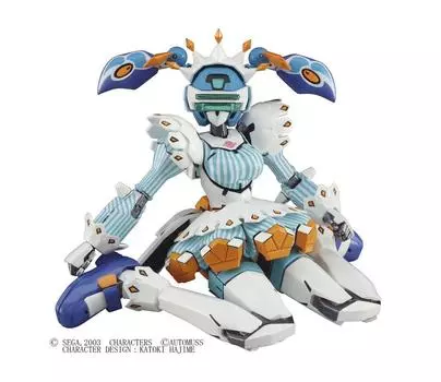 Hasegawa Cyber Troopers Fei Yen 14 Blue Panic Scale Plastic Model VR11 Virtual-On TF-14 B/C+ [Final Special] 1/100