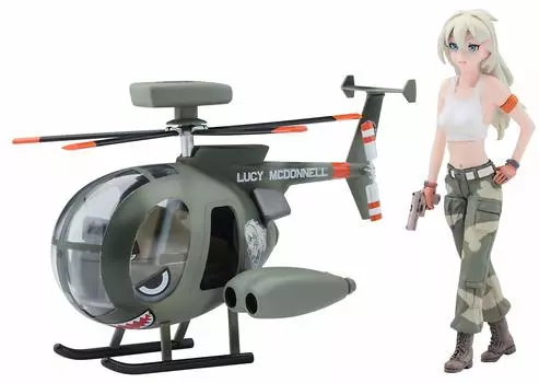 Hasegawa Egg Girls Collection Люси Макдоннелл 500 фигурка из смолы Пластиковая модель SP423 № 11 1/20 (армия) с домом и без весов