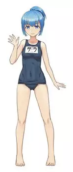 Hasegawa Egg Girls Collection Maiyuki Sara неокрашенный набор из смолы SP499 1/12 № 19 (Школьный купальник)