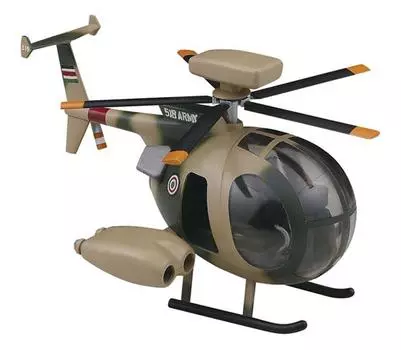 Hasegawa Egg Plane Kenya Army Hughes 500 Plastic Model TH23 Non-Scale