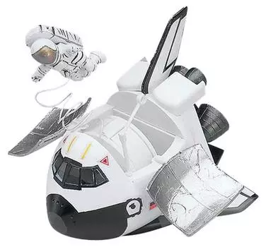 Hasegawa Egg Plane National Aeronautics and Space Administration Space Shuttle Plastic Model TH6 Non-Scale