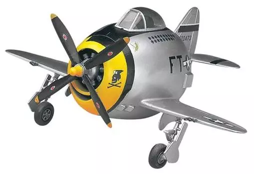 Hasegawa Egg Plane US Army Thunderbolt Пластиковая модель TH10 P-47 Немасштабная