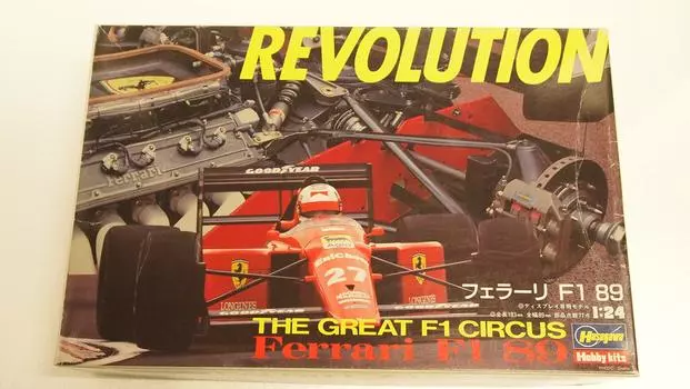 Hasegawa Ferrari F189 ранняя модель 1/24/Marlboro