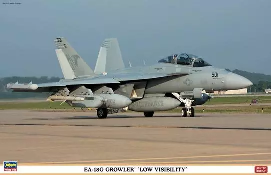 Hasegawa Growler 1/48 EA-18G «Малозаметный»