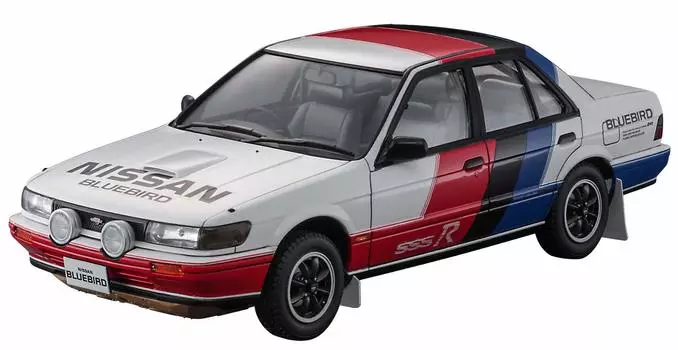 Hasegawa Historic Car Series Nissan Bluebird Sedan Early Plastic Model HC35 1/24 4-дверный SSS-R (Тип U12) белый