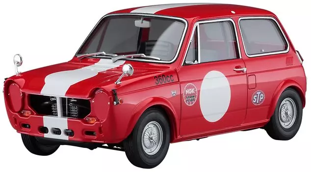 Hasegawa Honda N360 Race Технические характеристики Часть 2 Пластиковая модель 20513 1/24 (N1)