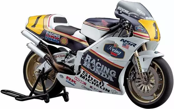 Hasegawa HONDA NSR500 1989WGP500 Champion Пластиковая модель BK4 1/12