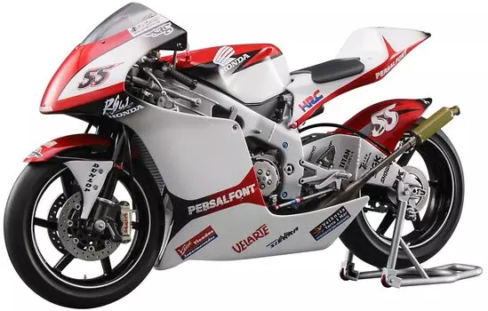 Hasegawa Honda RS250RW 2009 WGP250 Пластиковая модель 21742 1/12