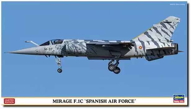 Hasegawa испанские ВВС Mirage испанские ВВС 2 набор самолетов пластиковая модель 02204 1/72 F.1C