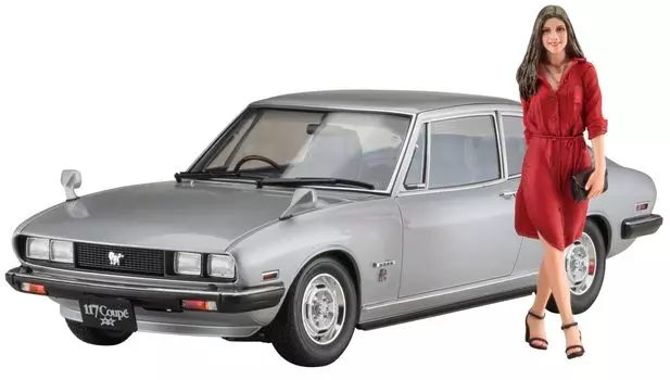 Hasegawa Isuzu 117 Coupe Late Model Красавица Фигурка девушки Пластиковая модель SP604 1/24 (ХЕ) с прохладным