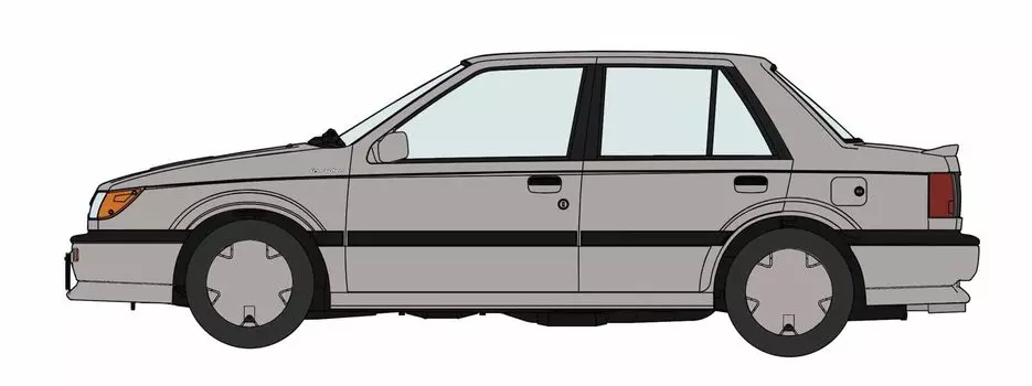 Hasegawa Isuzu Gemini Imrusha Turbo ISUZU 50th Anniversary Special Limited Edition Пластиковая модель 20586 1/24 (JT150)