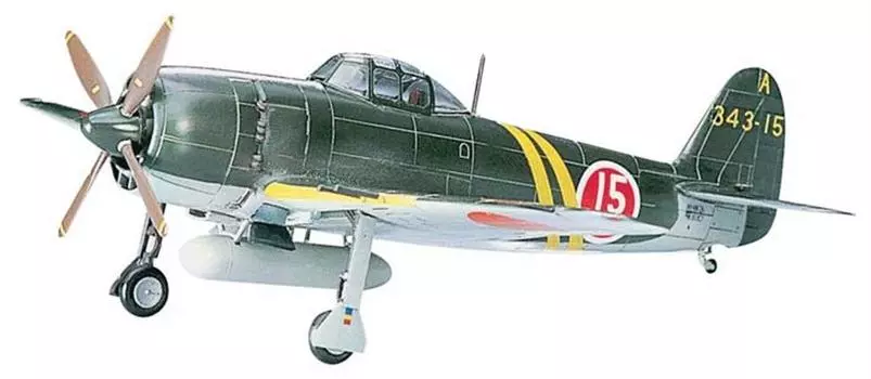 Hasegawa Japanese Navy Kawanishi Local Fighter Shiden Kai Plastic Model A6 1/72 M1K2-1