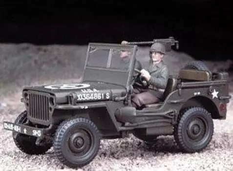Hasegawa Jeep Willys MB 1/48