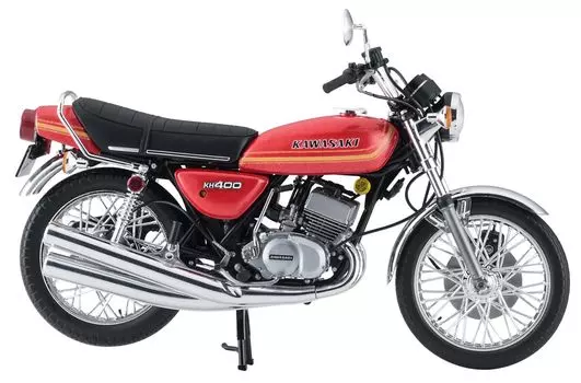 Hasegawa Kawasaki Plastic Model 21754 1/12 KH400-A3/A4