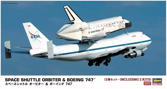 Хасегава Космическая Серия Космический Челнок Орбитер Боинг 747 1/200 и