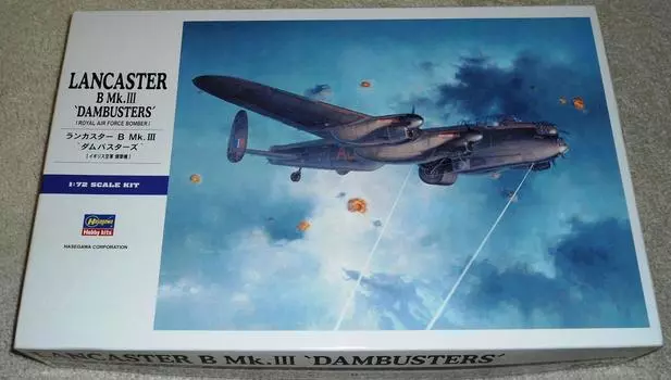 Hasegawa Lancaster B 1/72 Mk.III Dam Busters