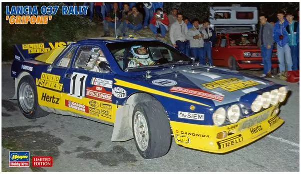 Hasegawa Lancia 037 Rally Grifone Пластиковая модель 20277 1/24