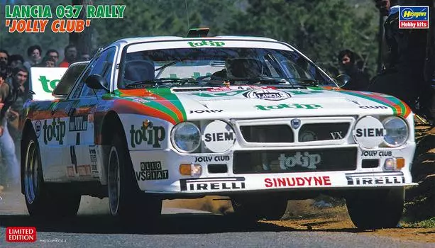 Hasegawa Lancia 037 Rally Jolly Club Пластиковая модель 20399 1/24