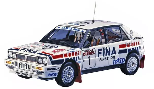 Hasegawa Lancia Delta HF 16v Ралли Сан-Ремо Пластиковая модель 20343 1/24