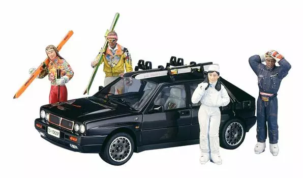 Hasegawa Lancia Delta HF Integrale 16V Ski Version Пластиковая модель 20384 1/24