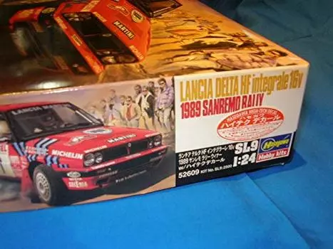 Hasegawa Lancia Delta Integrale 16V 1989 Sanremo Rally High Tech Decal 1/24