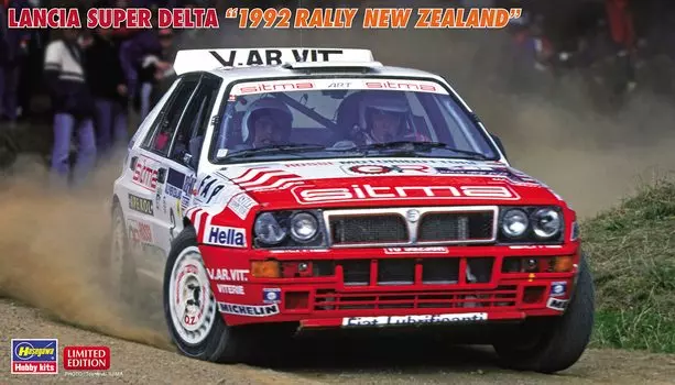 Hasegawa Lancia Super Delta 1992 Rally New Zealand Пластиковая модель 20548 1/24